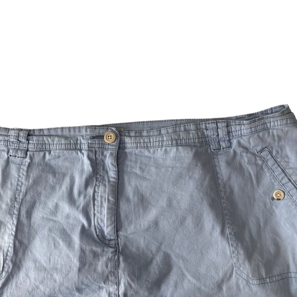 Karen Scott Womens Blue Skort 20W - Picture 5 of 11